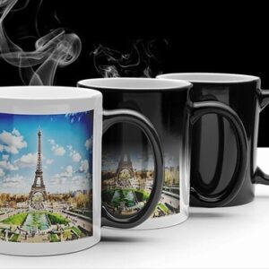 Photo Magic Mug - Customized Text and Personalized Photo on Coffee Cup